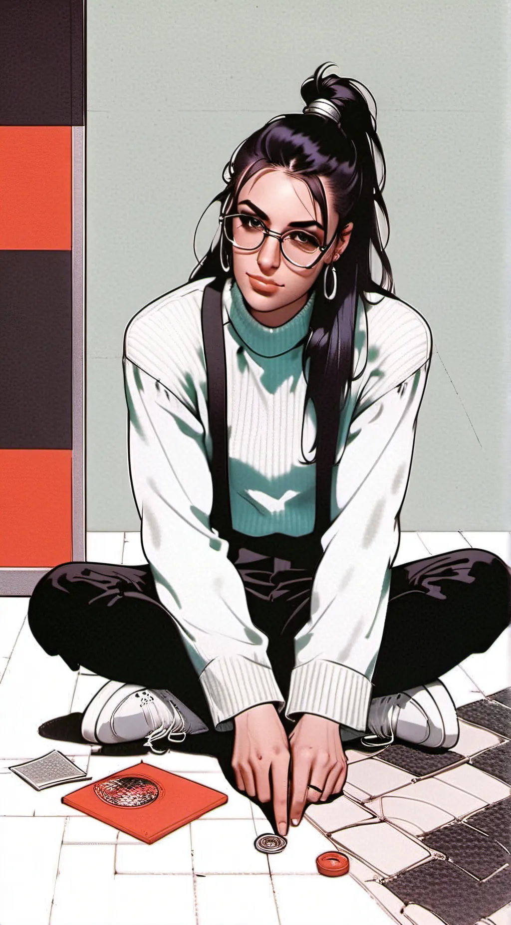 ai character: Kayla  background