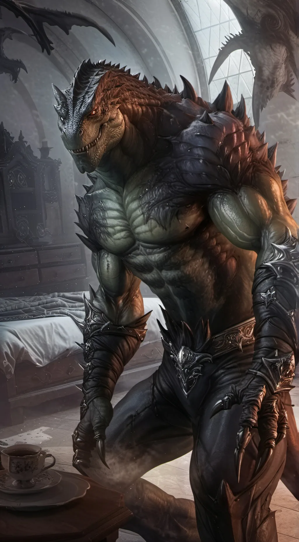 ai character: Bazz background