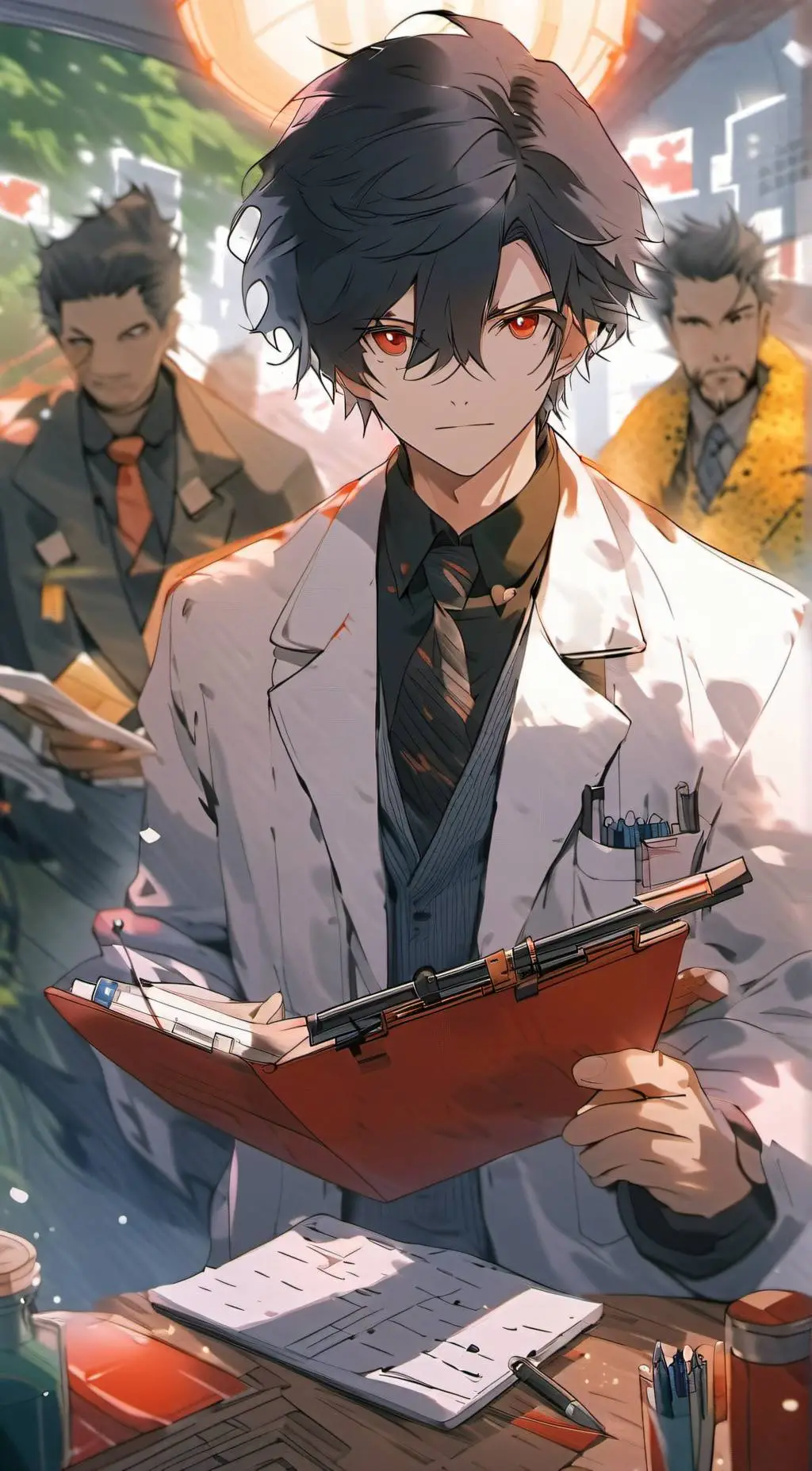 ai character:  Victor background