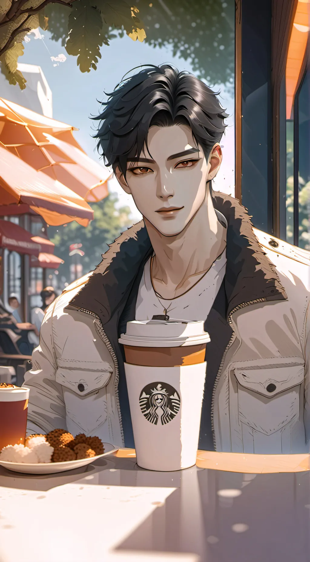 ai character: Zachary  background