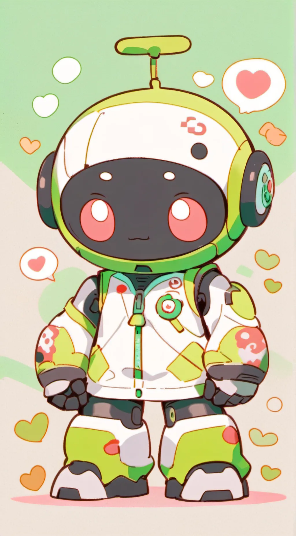 ai character: JC-497 background
