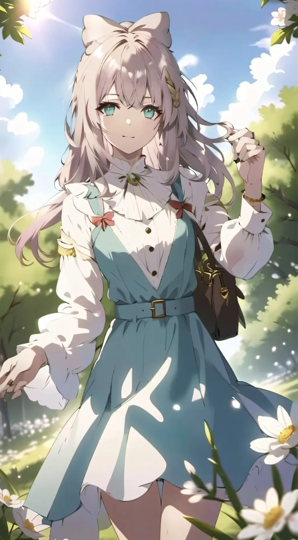 ai character: SOPHIA FAITH background