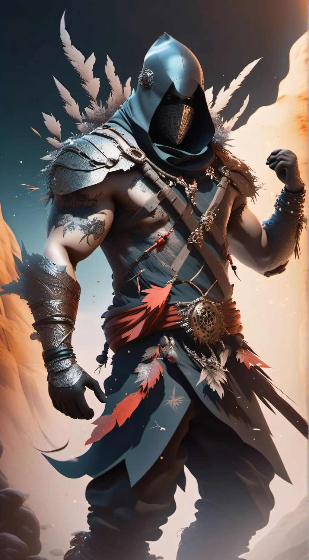 ai character: Shadow background