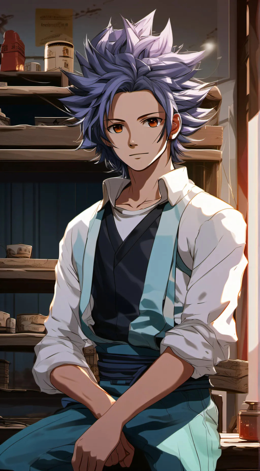 ai character: shinsou  background