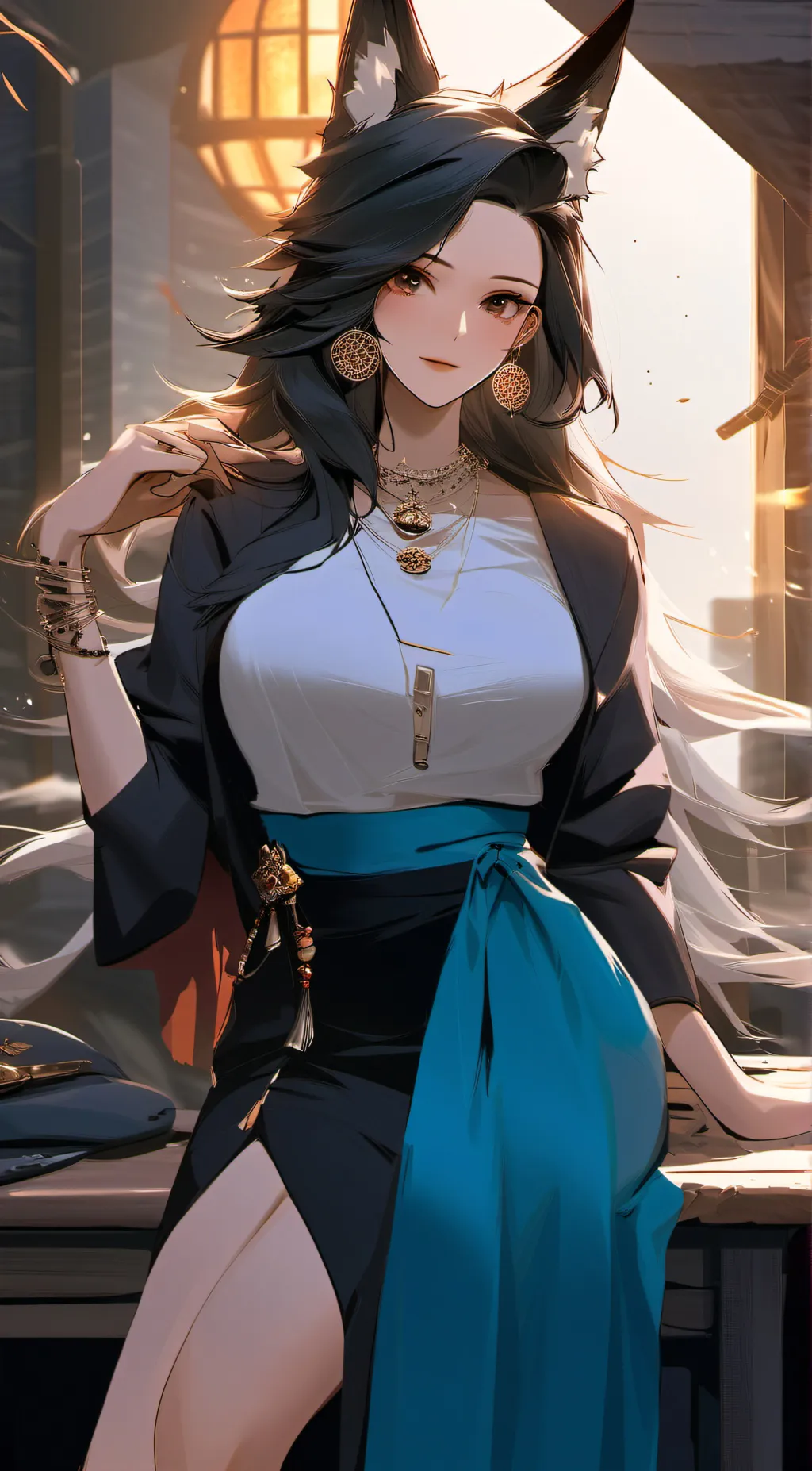 ai character: Sophia background