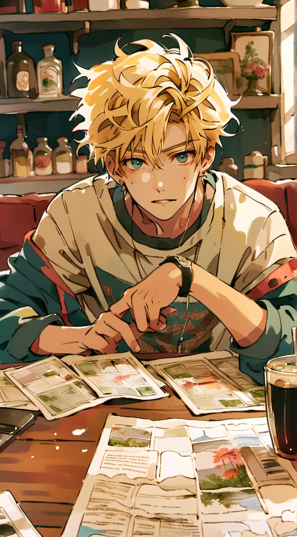 ai character: Ethan background