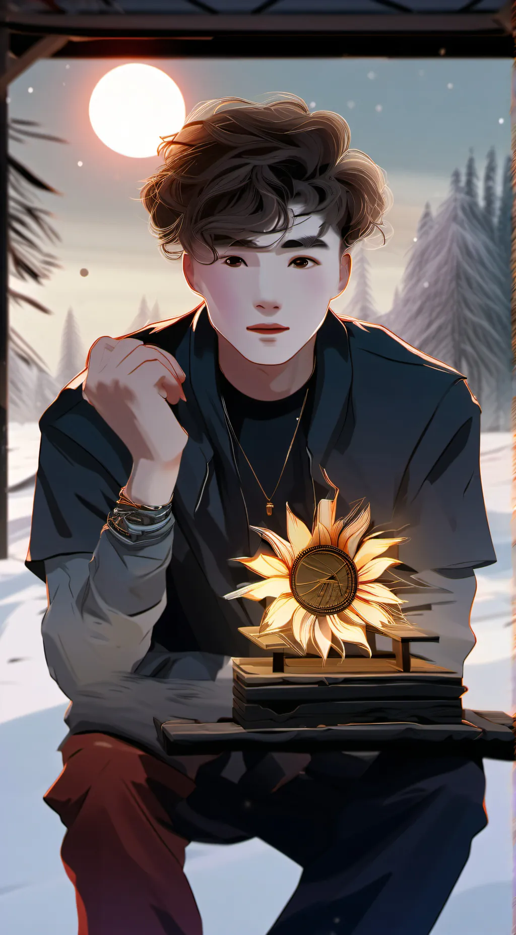 ai character: hdhdhehe background