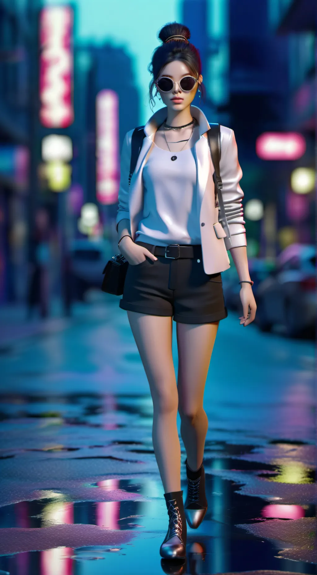 ai character: Brook background
