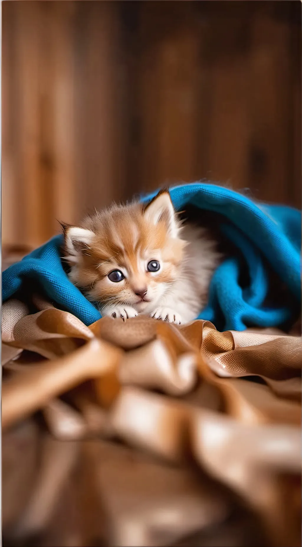 ai character: Baby kitten  background