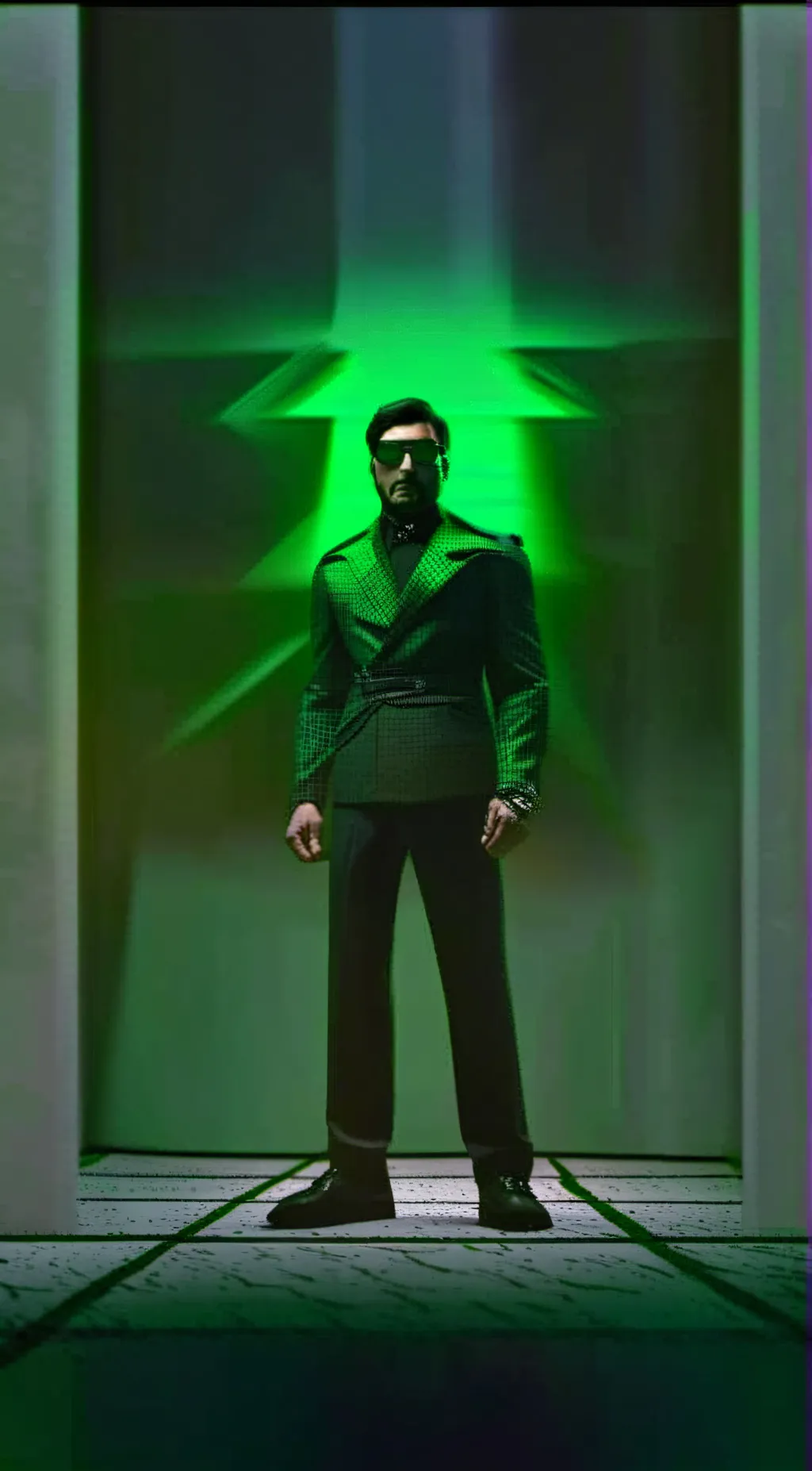 ai character: Secret agent background