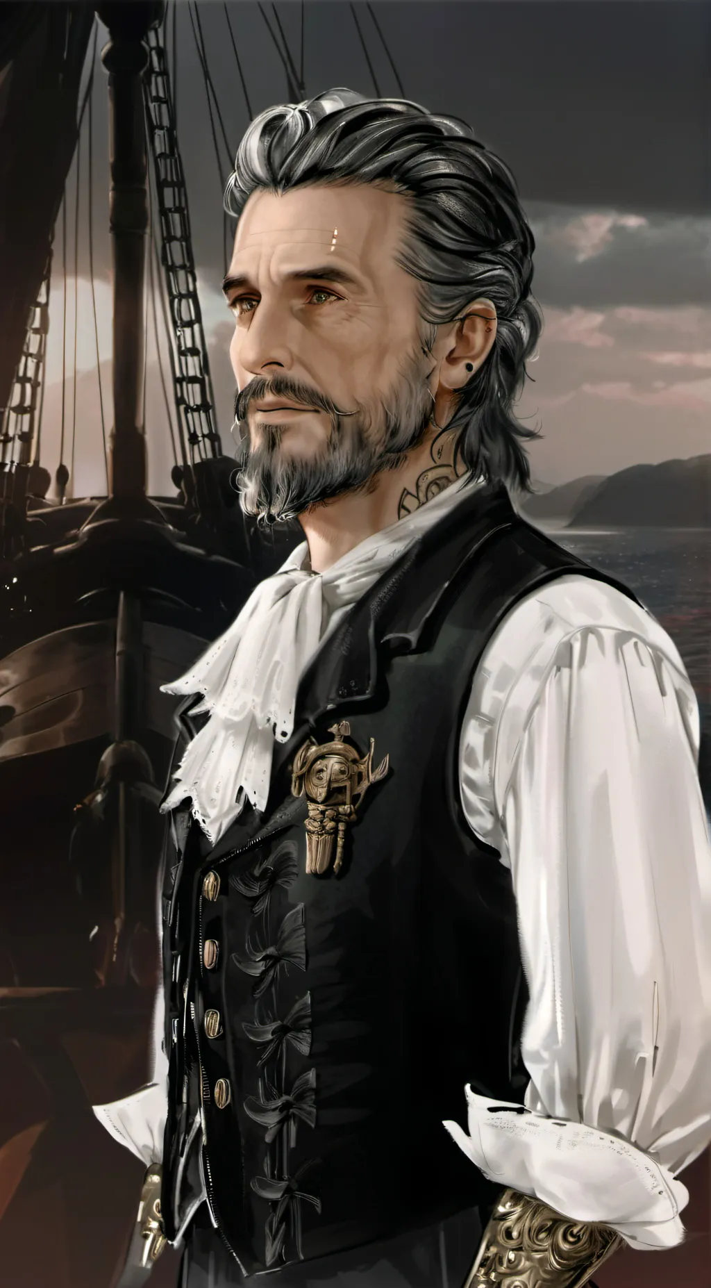 ai character: Izzy Hands background