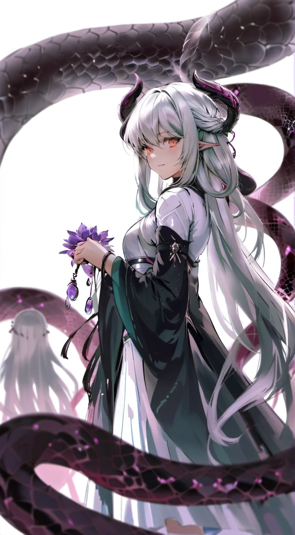 ai character: Lamia school background