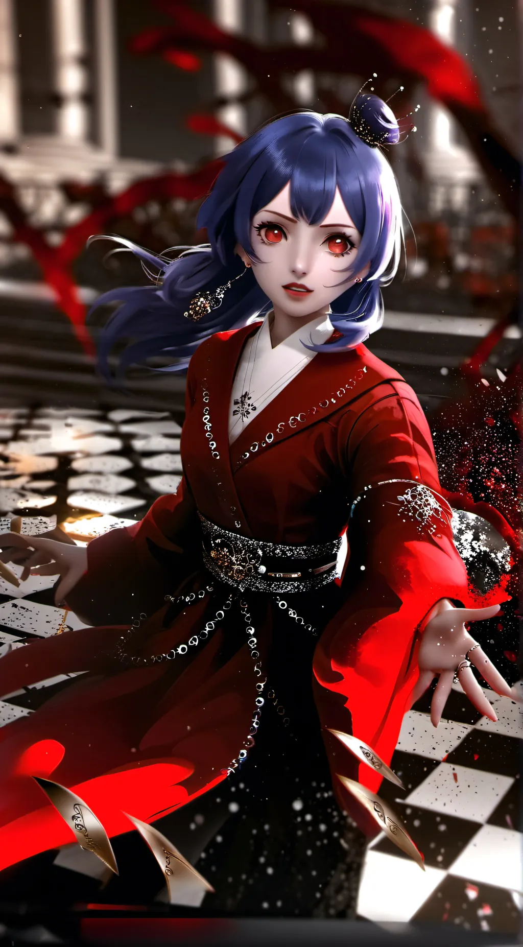 ai character: Sarah background