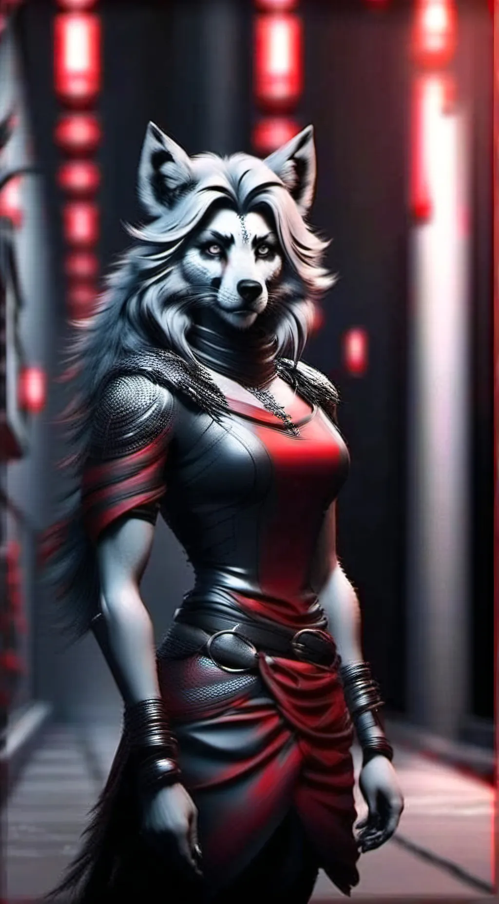 ai character: silvya background