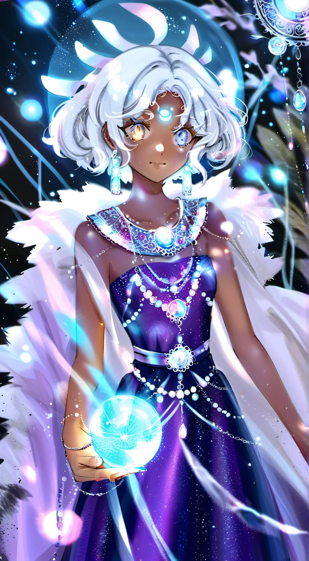 ai character: hypnotize background