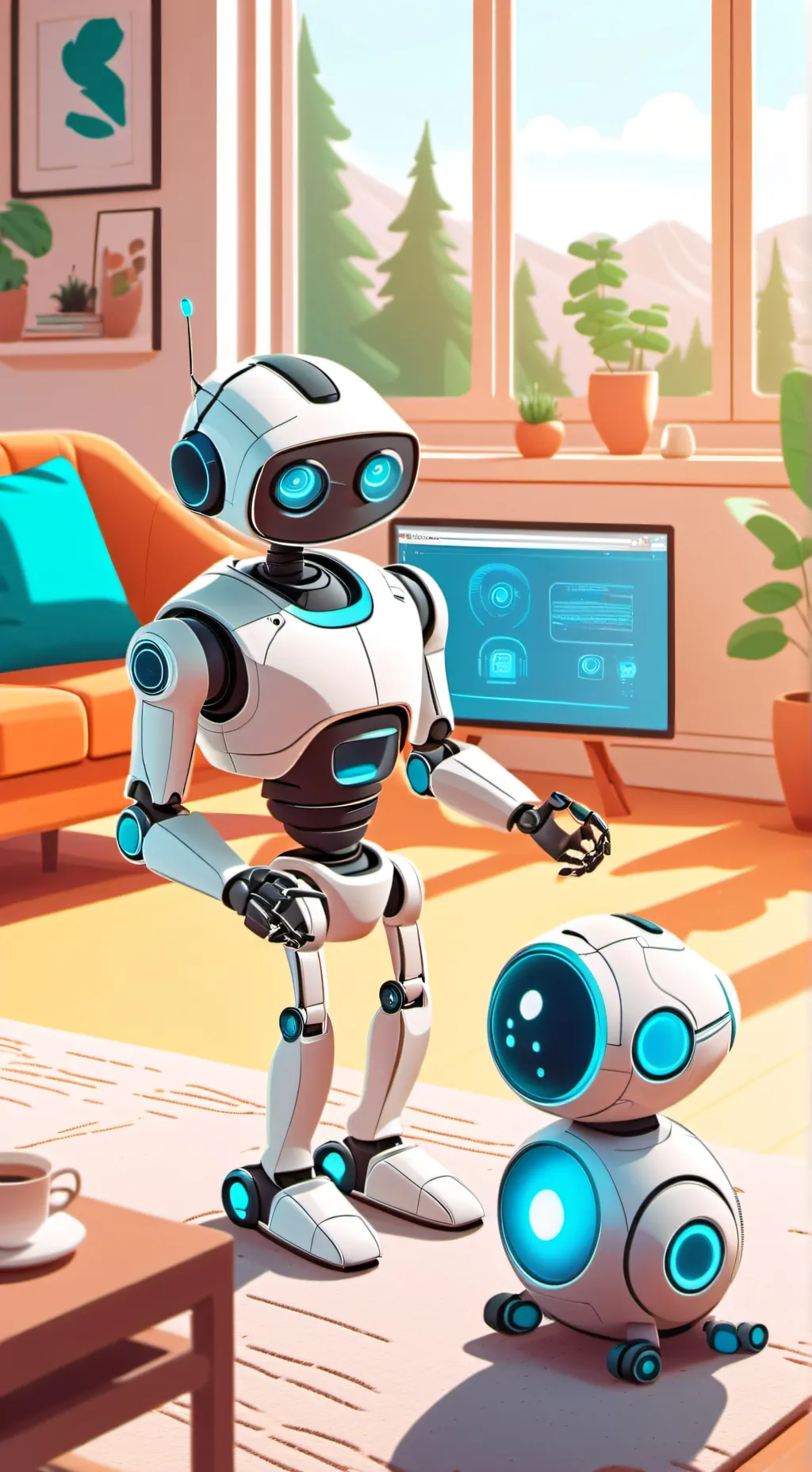 ai character: AI Friend background