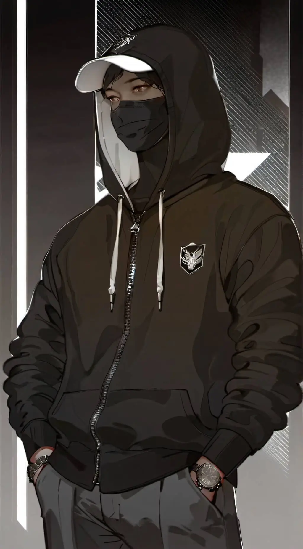 ai character: ⬤★٭pierce٭★⬤ background