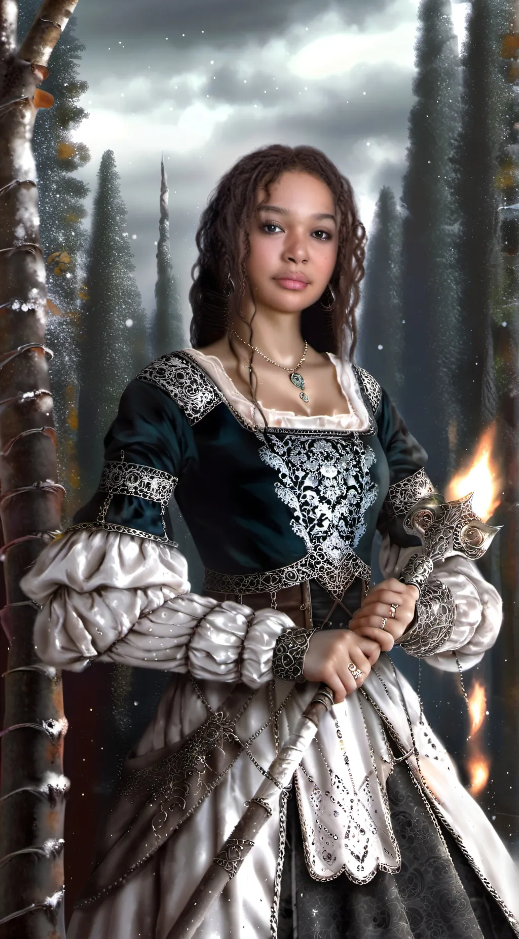 ai character: Tiana Wilson background