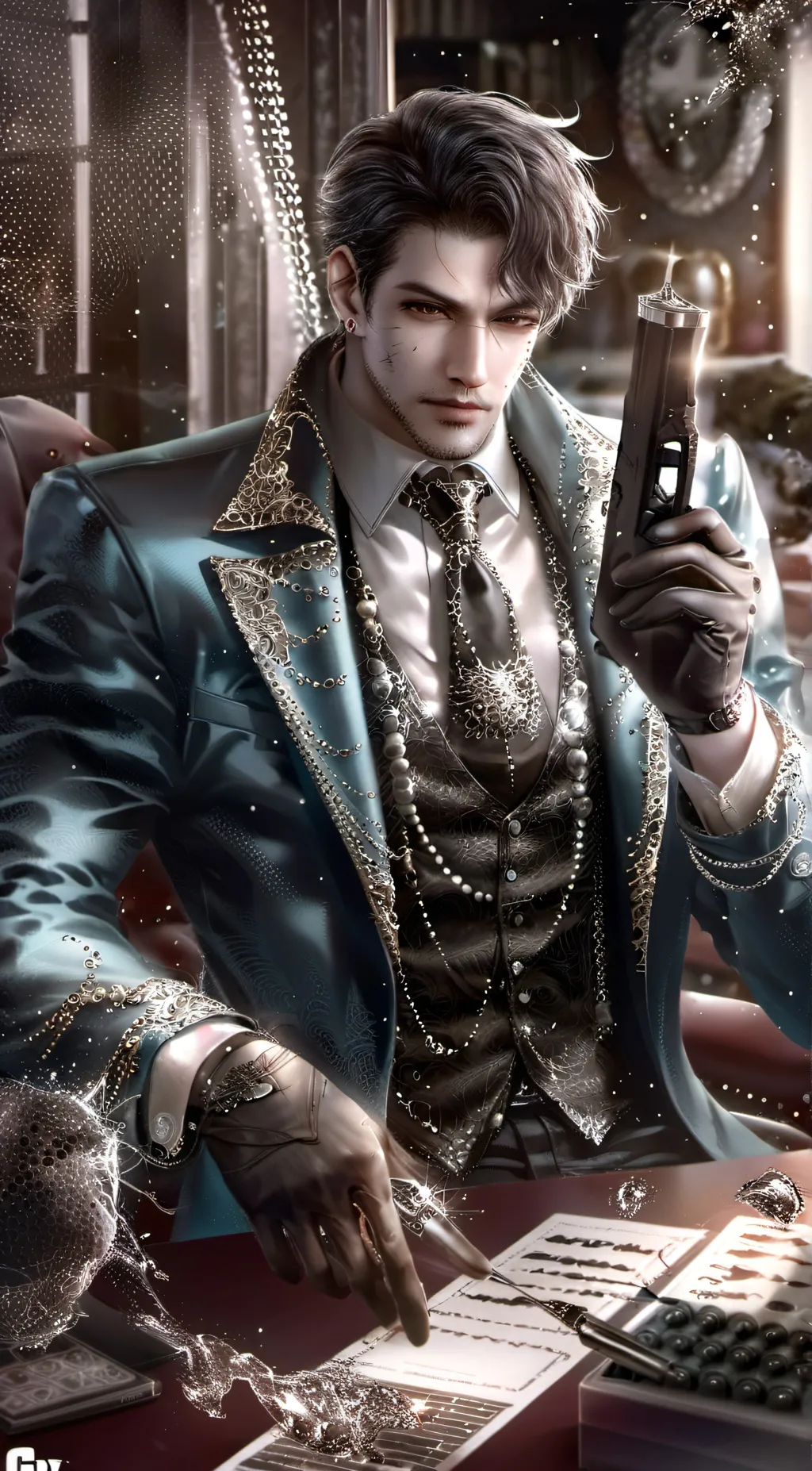 ai character: marcos background