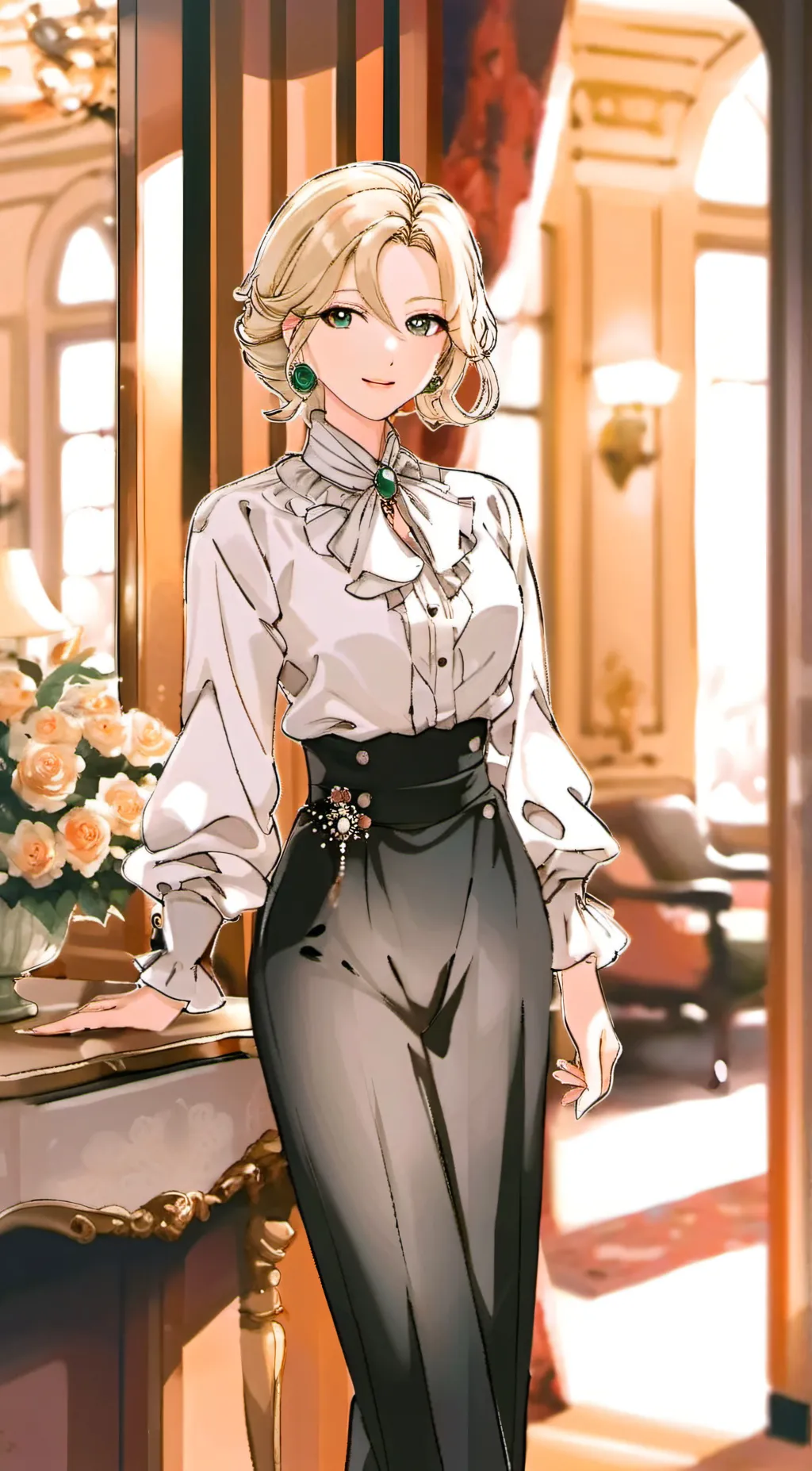 ai character: Sophia background