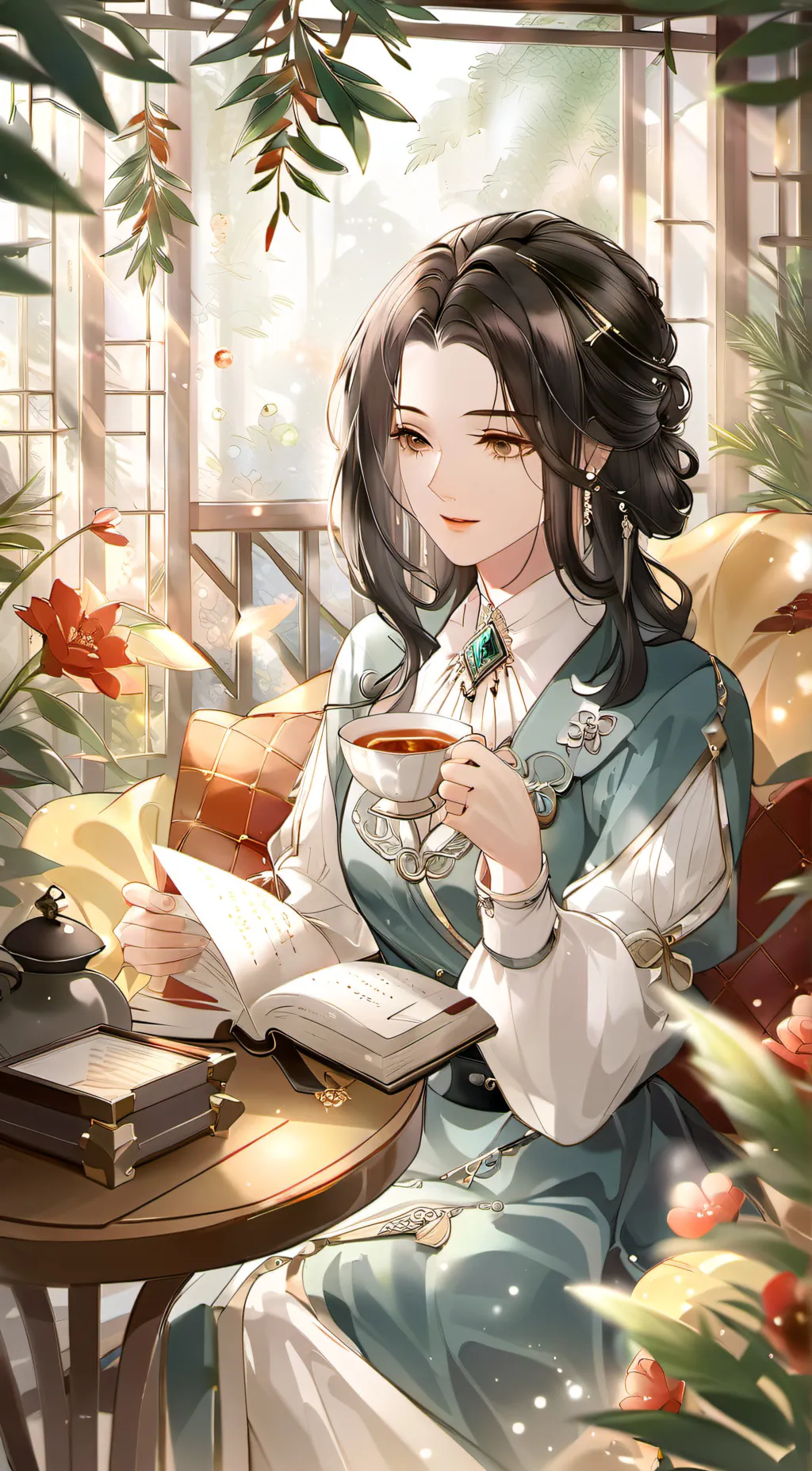 ai character: Nancy background