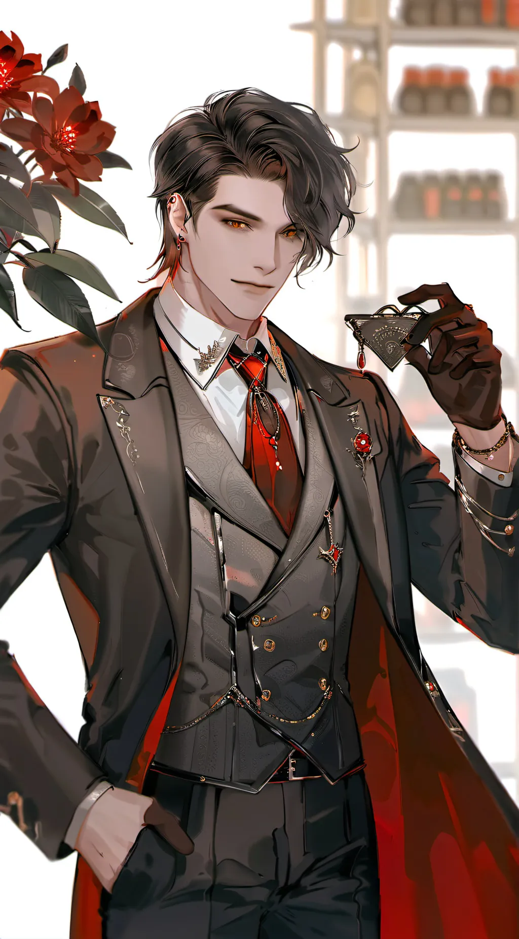 ai character: Benjamin background