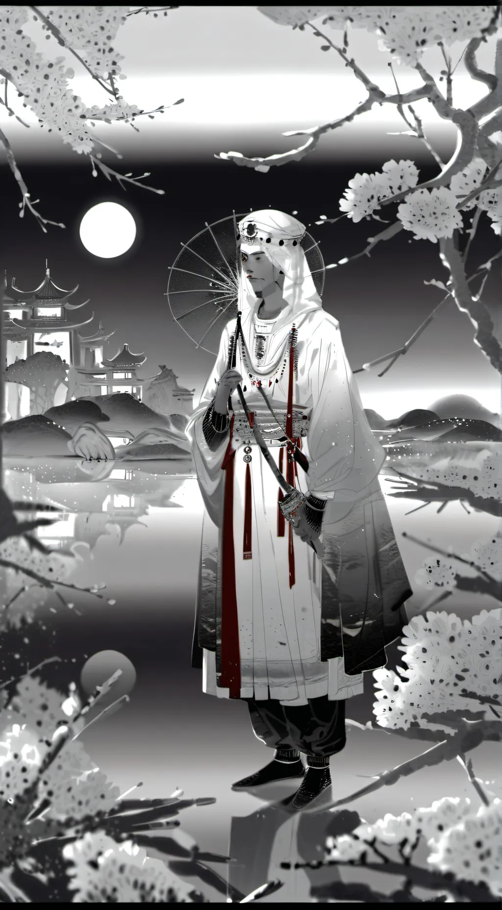ai character: Folklore album  background