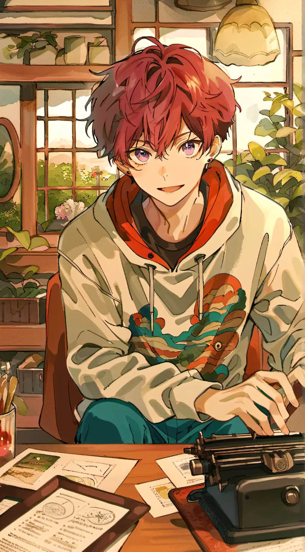 ai character: mikey background