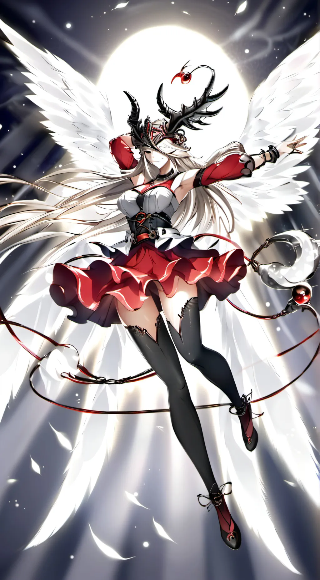ai character: mahoraga  background