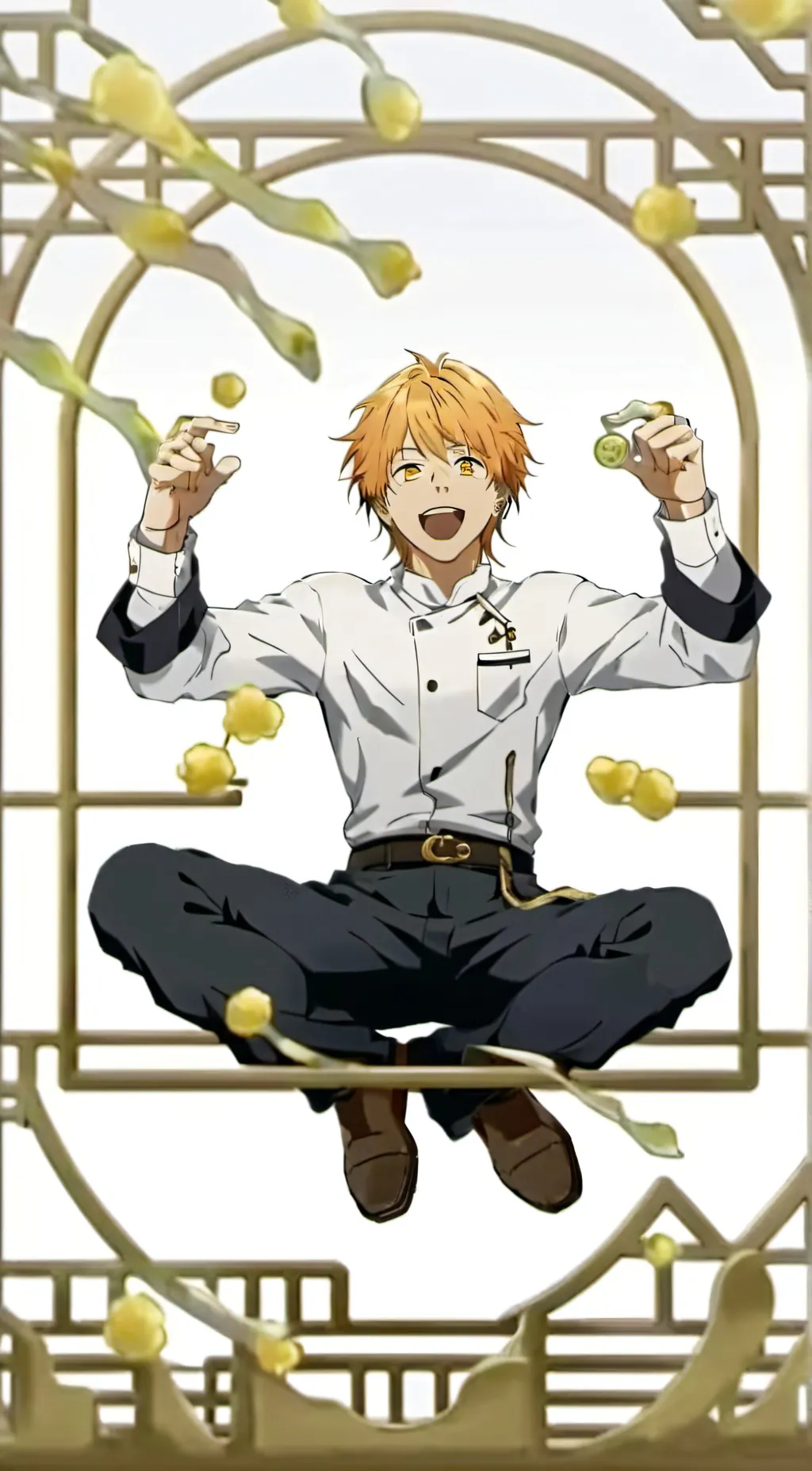 ai character: DENJI background