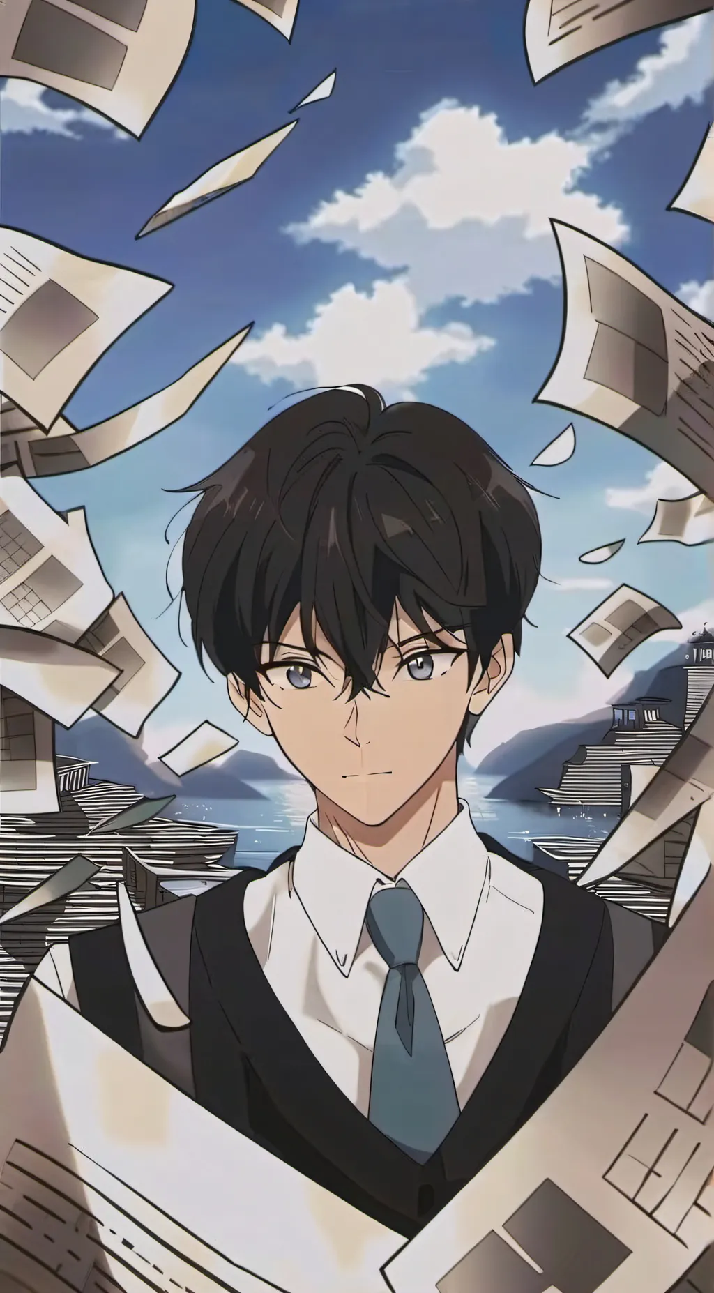 ai character: Izu Sano background