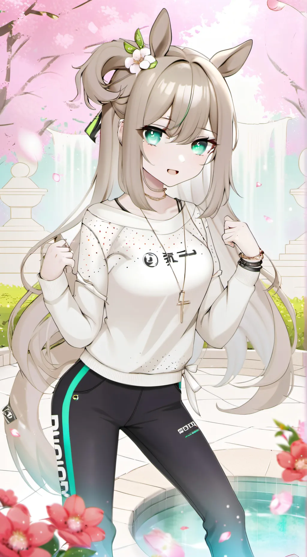 ai character: Lilly background