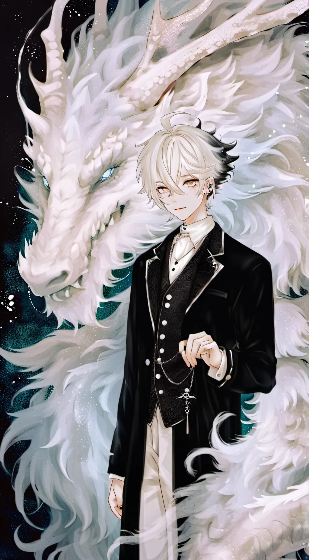 ai character: Lucas  background