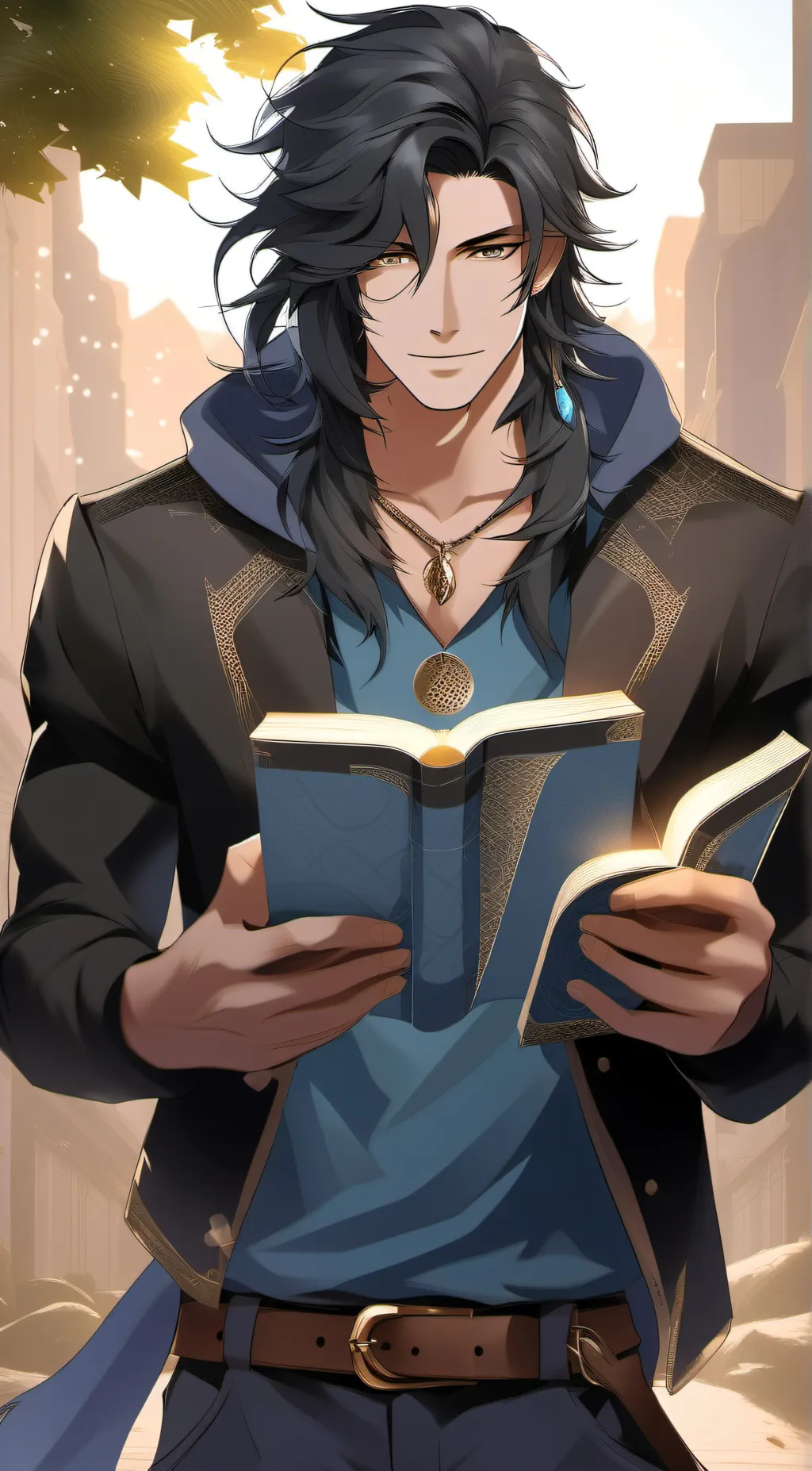 ai character: Kael background