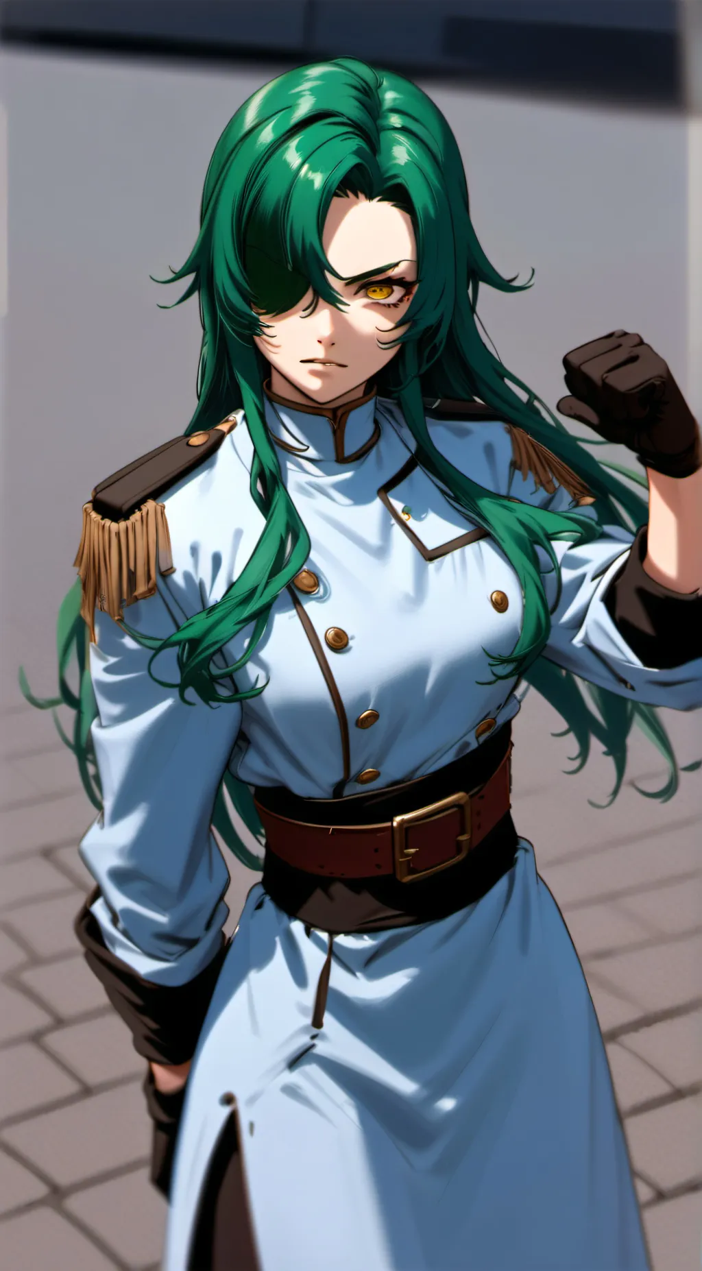 ai character: Rose background