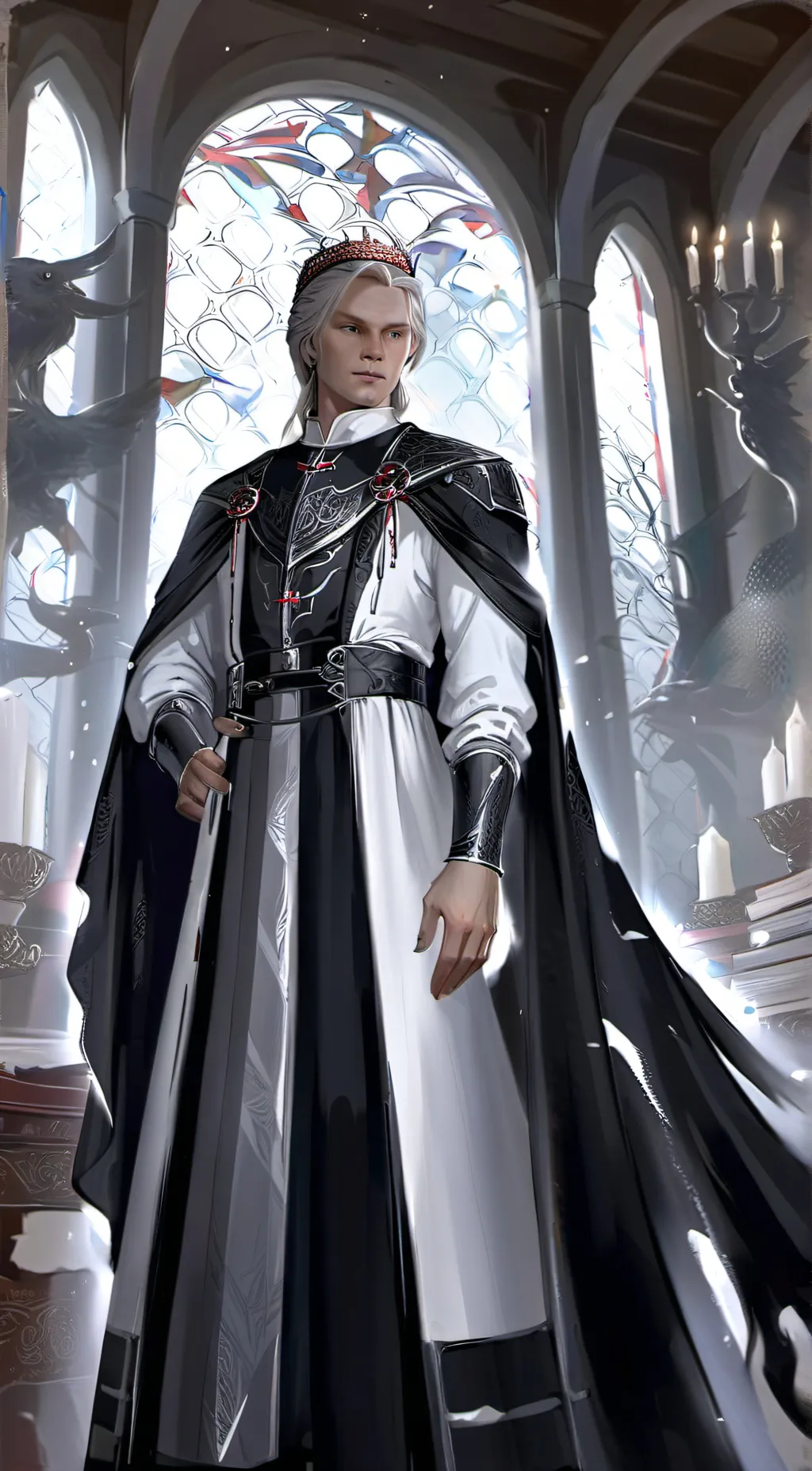 ai character: Aegon II Targaryen background
