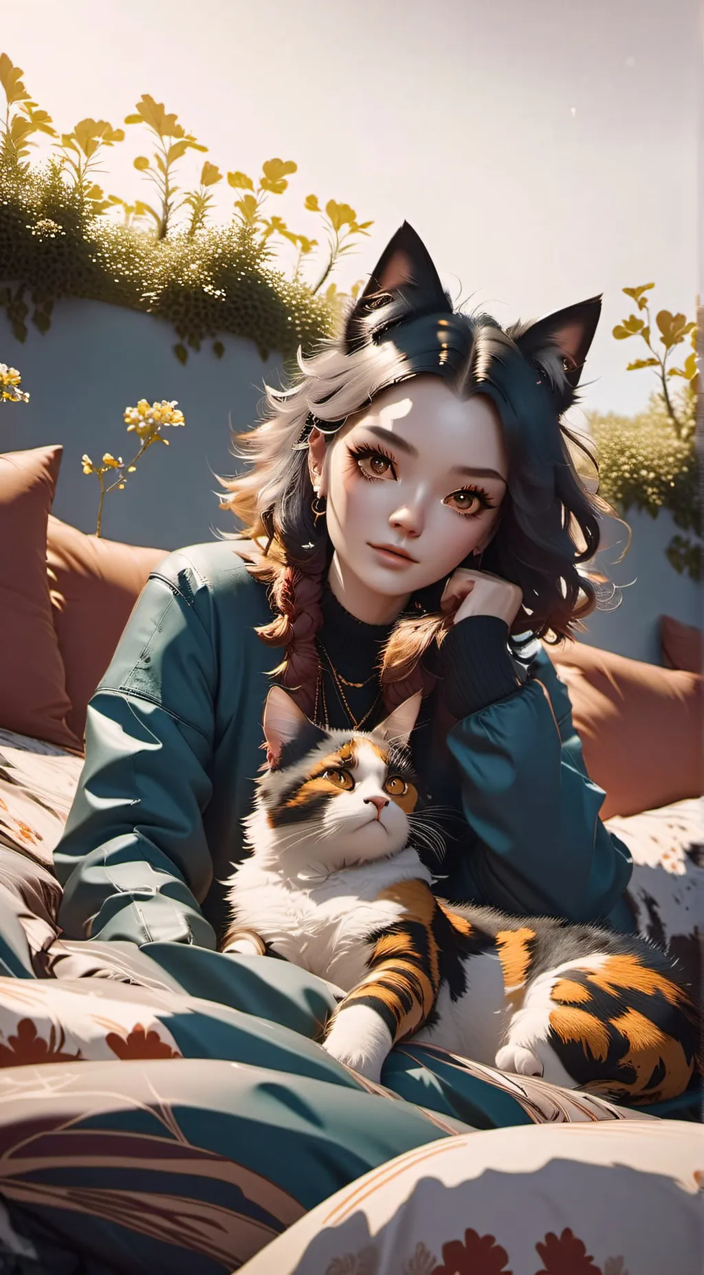 ai character: alisha background