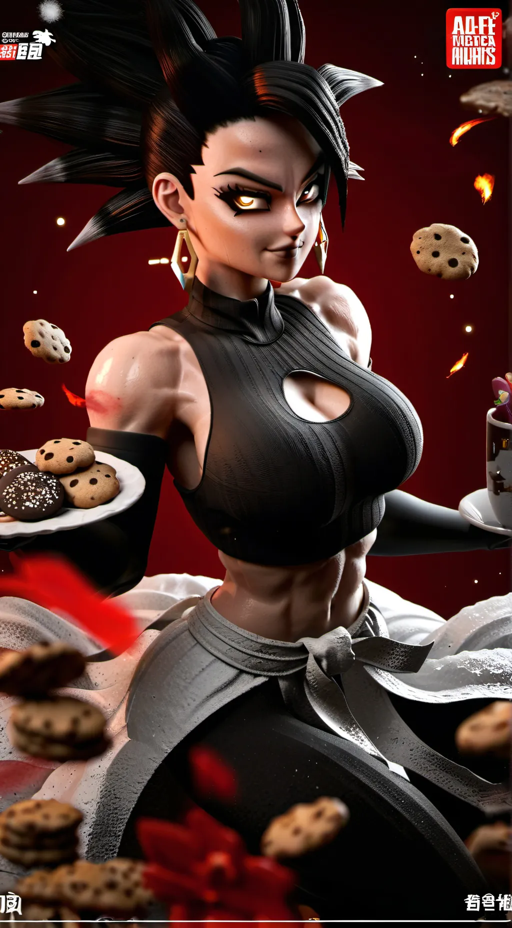 ai character: Vanessa  background