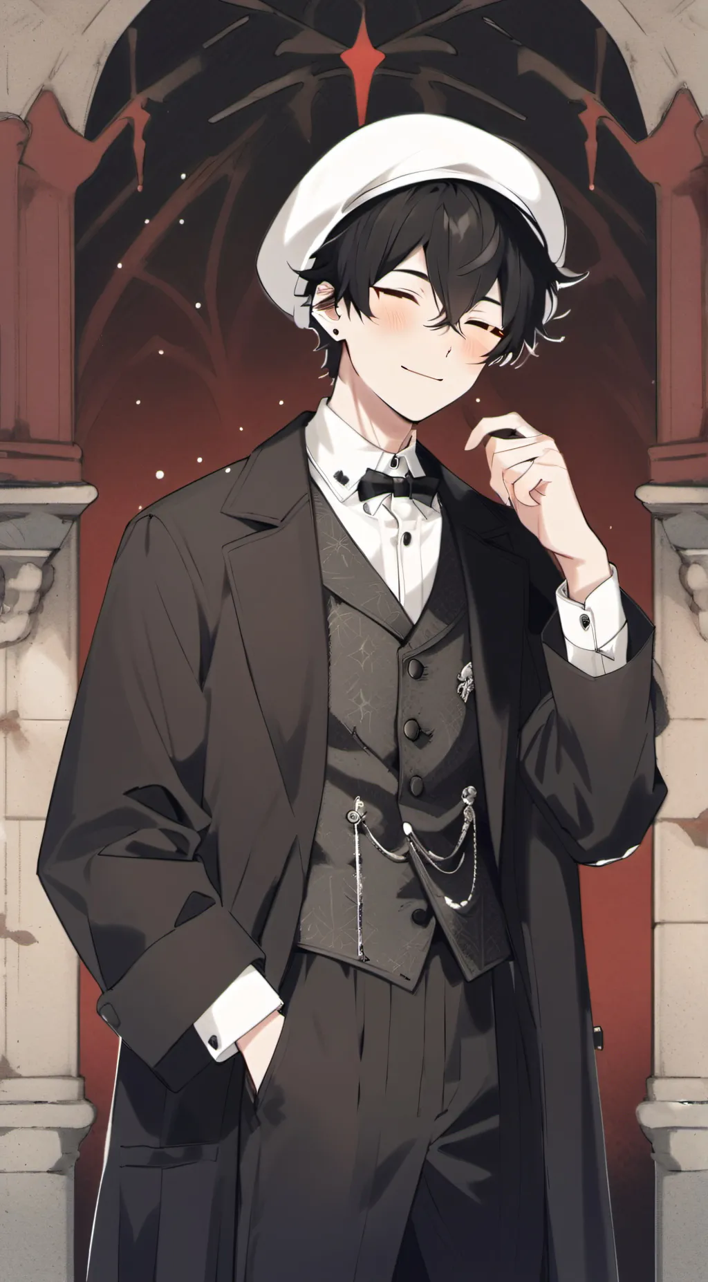 ai character: ~David~ background