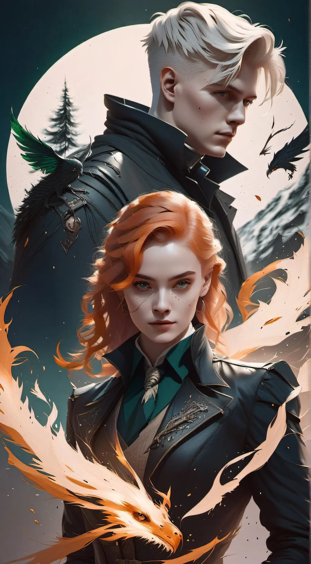 ai character: Hogwarts🦉❤️ background