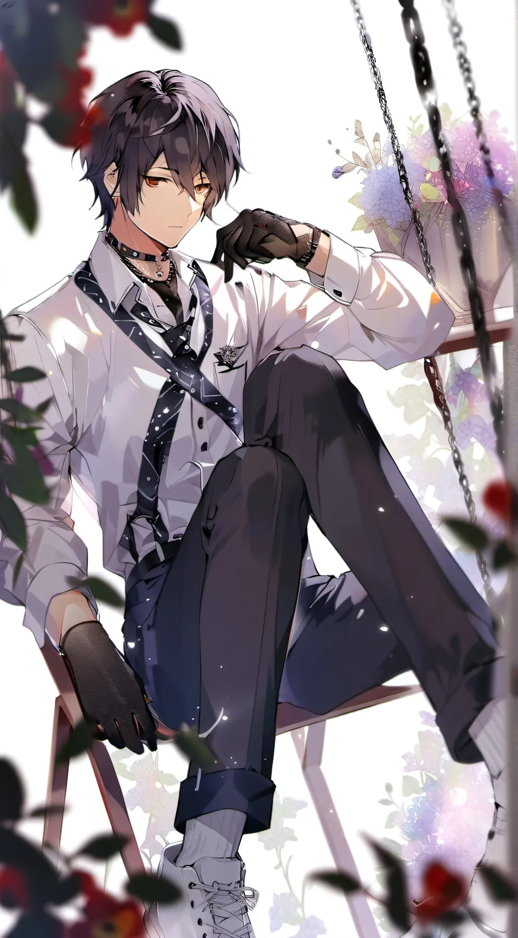 ai character: 💫Rory🌑 background
