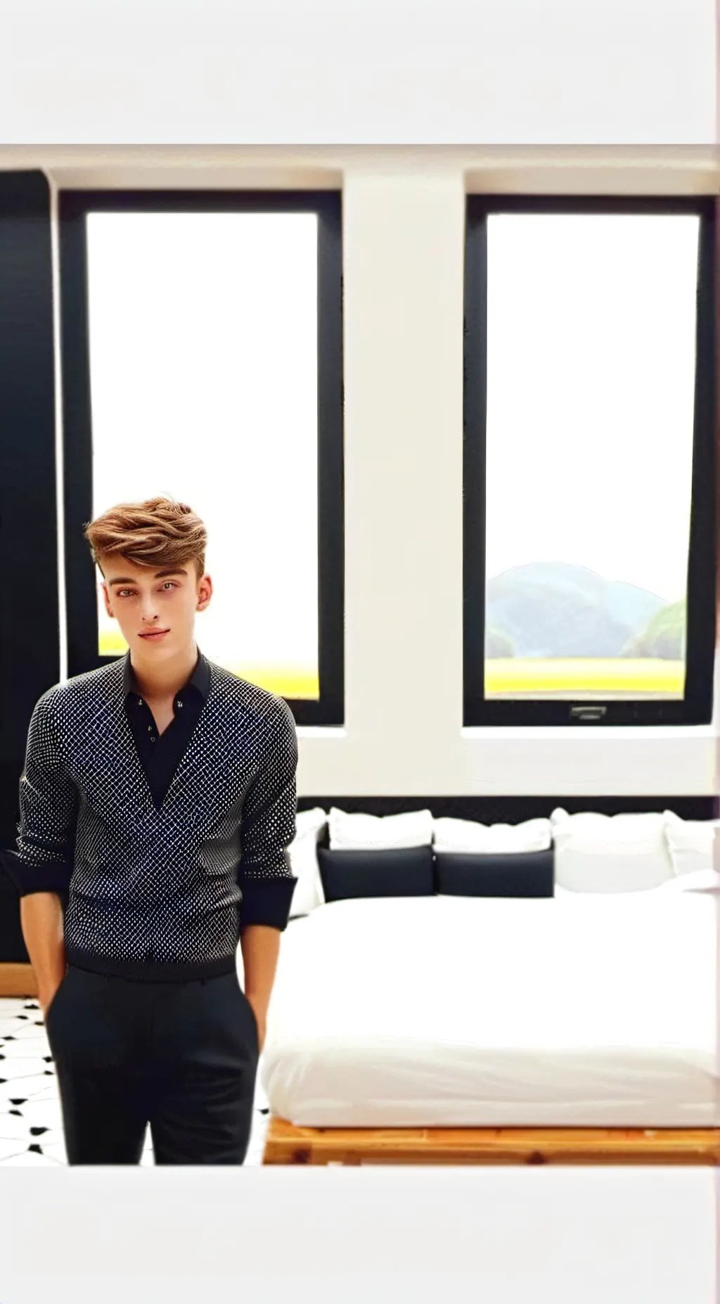 ai character: evil Johnny  background