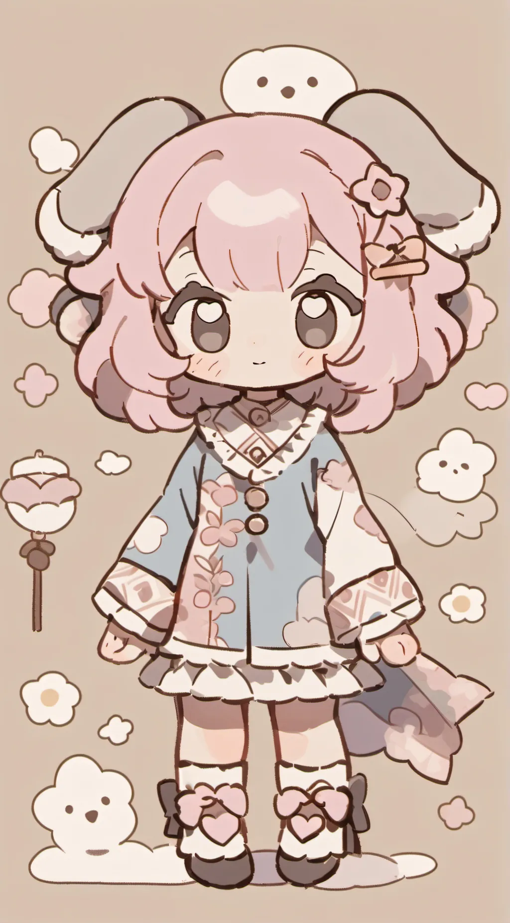 ai character: Bubble Bubblephant background