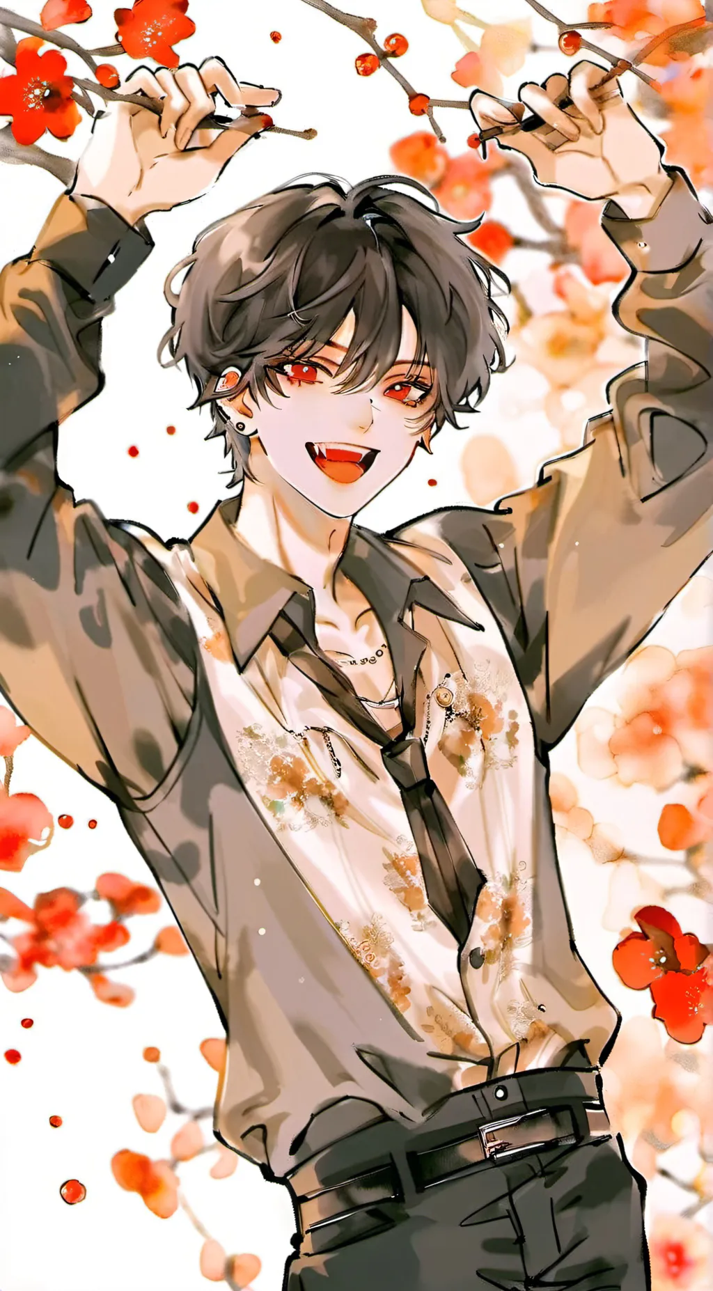 ai character: Damien  background