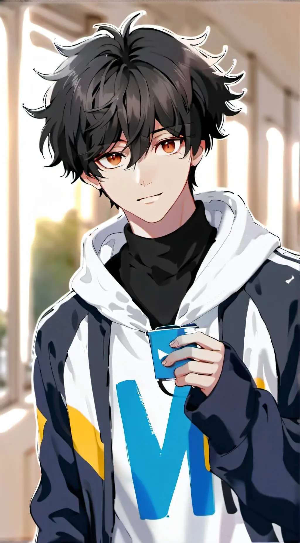 ai character: ZERO background