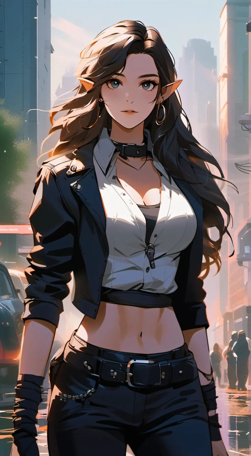 ai character: Ariel background