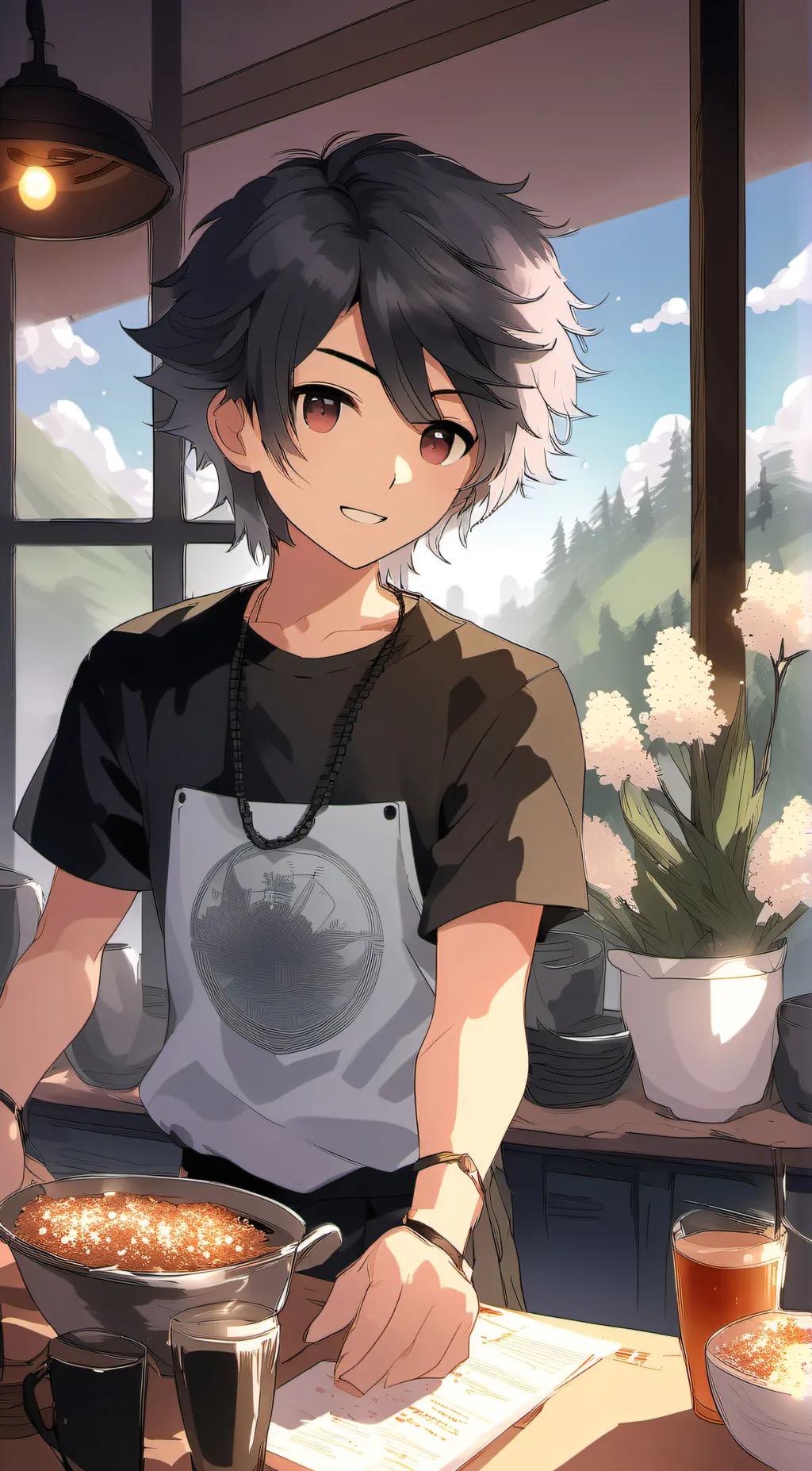 ai character: Noah background