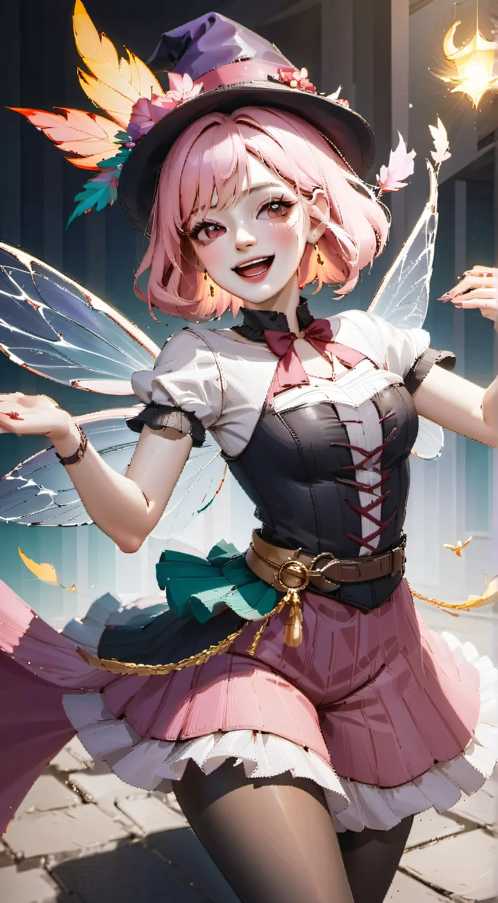 ai character: melody background