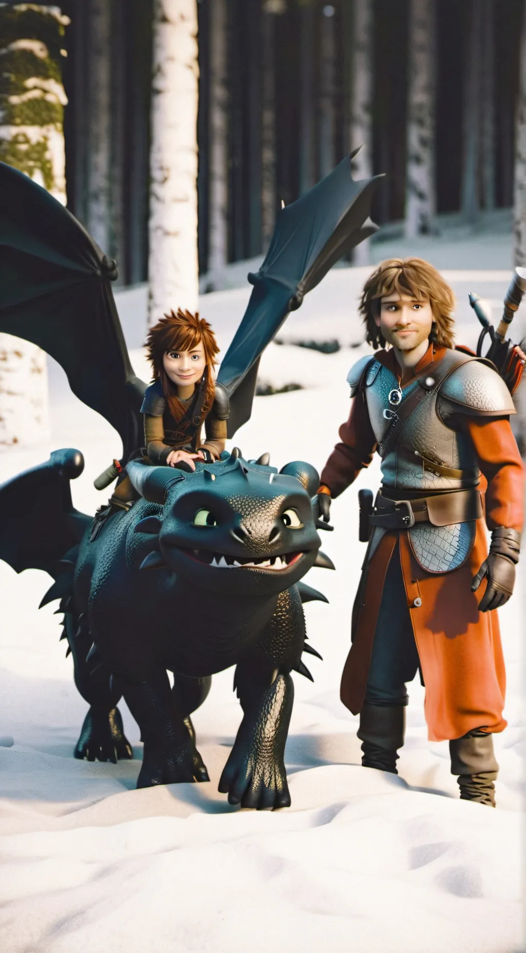 ai character: Toothless background