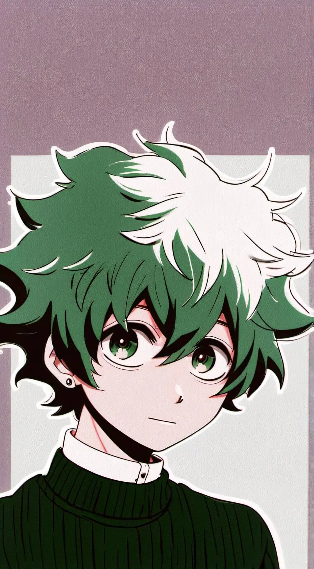 ai character: deaf deku au background